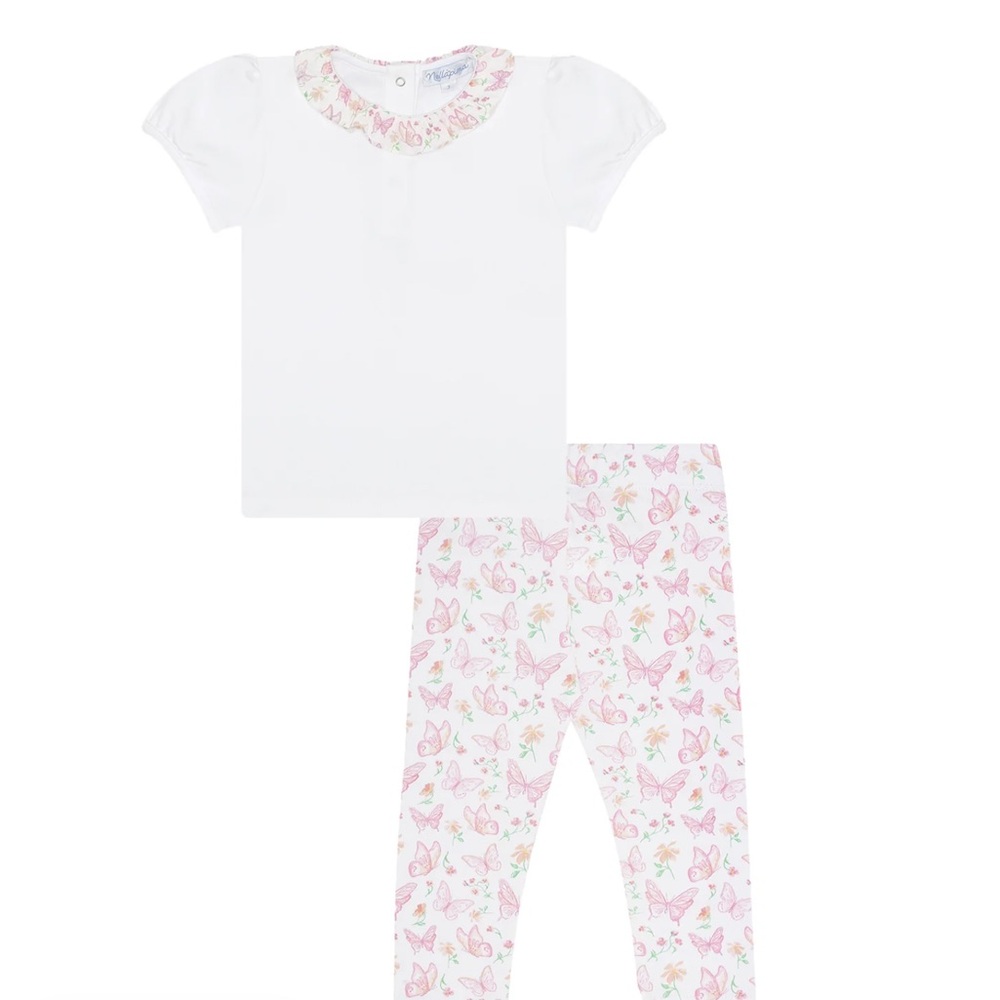 Nellapima Butterflies Tee and Legging Set